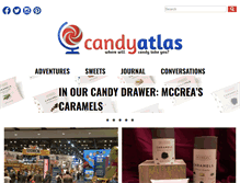 Tablet Screenshot of candyatlas.com